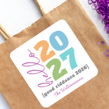 Hallo Neujahr Fette Moderne Benutzerdefinierter Zu