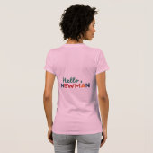 "Hallo, Newman." T-Shirt (Schwarz voll)