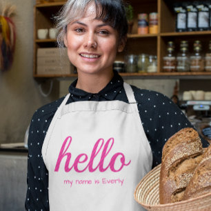 Hallo Niedlich Colorful Hallo Kinderschürze