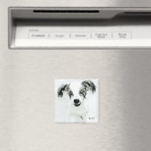 Hallo Niedlich Dog Magnet (In Situ (Geschirrspüler))