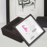 Hallo Niedlich farbige Hallengeschenke Kiste<br><div class="desc">Modern Hello Niedlich Colorful Hello Gaben</div>