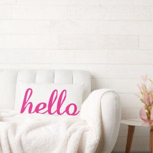 Hallo Niedlich farbige Hallengeschenke Lendenkissen