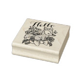 Hallo Niedlich Fox Gummistempel (Stempel)