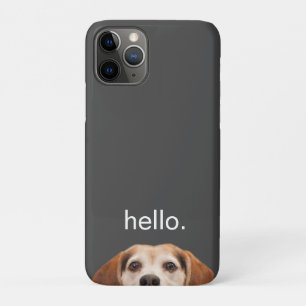 Hallo Niedlich Funny Lächeln Beagle Hund Modern G Case-Mate iPhone Hülle