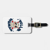 Hallo Niedliche Katze Gepäckanhänger (Vorderseite horizontal)