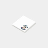 Hallo Niedliche Katze Post-it Klebezettel (angewinkelt)