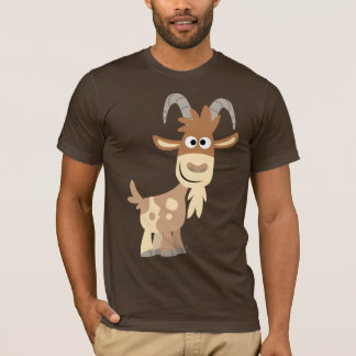 "Hallo!" Niedlicher Cartoon Ziege T - Shirt