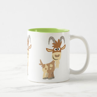 Hallo! Niedlicher Cartoon Zweifarbige Tasse