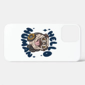 Hallo, Niedlicher Hund Case-Mate iPhone Hülle (Rückseite (Horizontal))
