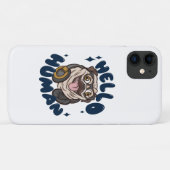 Hallo, Niedlicher Hund Case-Mate iPhone Hülle (Rückseite (Horizontal))