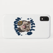 Hallo, Niedlicher Hund Case-Mate iPhone Hülle (Rückseite (Horizontal))
