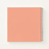 Hallo November - Cozy Herbst-Design Notizblock (Rückseite)