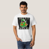 hallo Offiziert-stück T-Shirt (Vorne ganz)