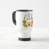Hallo Oktober Reisebecher (Vorderseite Links)