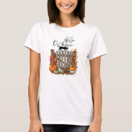 Hallo Oktoberzaun T-Shirt
