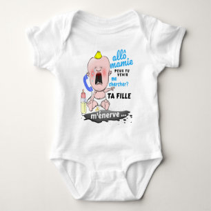 Hallo Oma... Baby Strampler