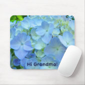 Hallo Oma! Geschenke Mousepads Blue Hydrangea Blum (Mit Mouse)