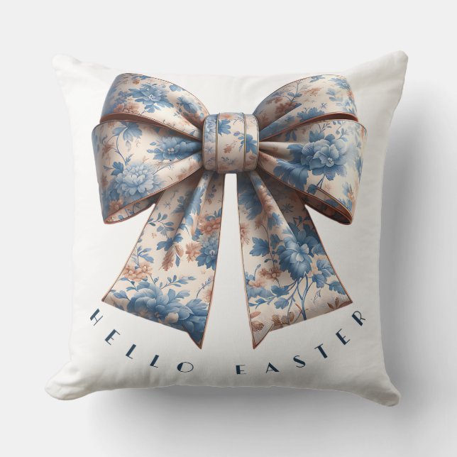 Hallo Osterfest Kissen (Vorderseite)
