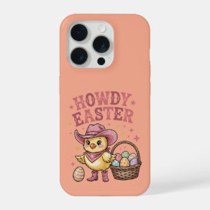 Hallo Osterküken Süße Eiersuche Frühjahrsbauernhof iPhone 15 Pro Hülle