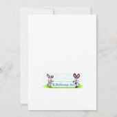 Hallo Owl Einladung (Rückseite)