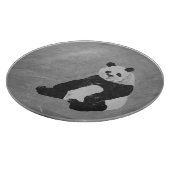 Hallo, Panda! Runde Schneidbrett Schneidebrett (Ecke)