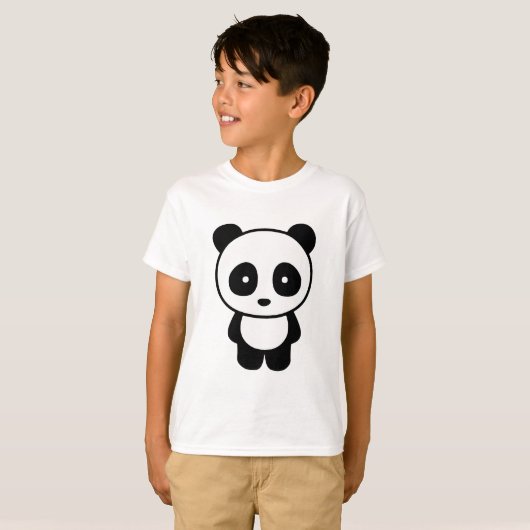 Hallo Panda T-Shirt (Vorne ganz)