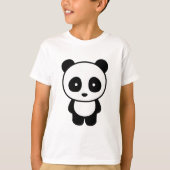 Hallo Panda T-Shirt (Vorderseite)