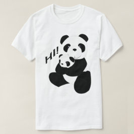 Hallo Panda T-Shirt