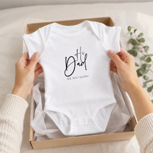 Hallo Papa Baby-Body Baby Strampler