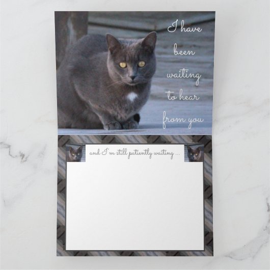 Hallo Paper Note Card Karte (Innenseite)