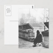 Hallo Paris Postkarte (Vorne/Hinten)