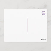 Hallo Pit Bull Welpe Hund Leere Postkarte (Rückseite)