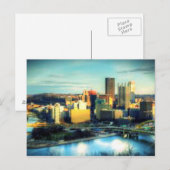 Hallo Pittsburgh Postkarte (Vorne/Hinten)