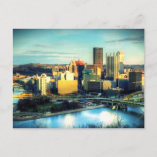 Hallo Pittsburgh Postkarte