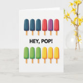 Hallo Pop Frozen Sticks Karte (Gelbe Blume)