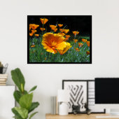 Hallo Poppies Große Posters & Prints Poster (Heimbüro)