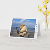 Hallo, Post für Sie Karte (Gelbe Blume)