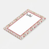 Hallo Post-It Notizen (angewinkelt)