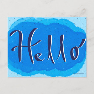 Hallo Postkarte