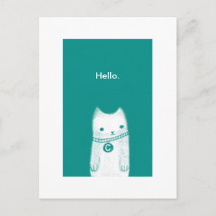 Hallo . Postkarte