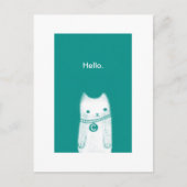 Hallo . Postkarte (Vorderseite)