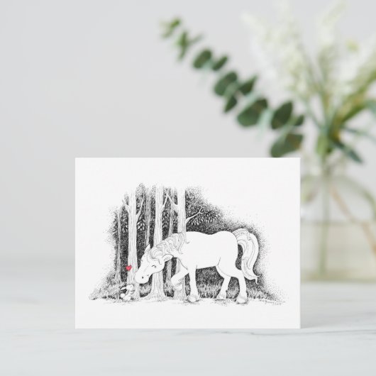 Hallo! Postkarte (Stehend Vorderseite)