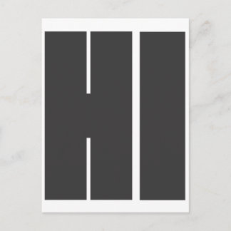Hallo Postkarte