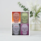 Hallo Postkarte (Stehend Vorderseite)