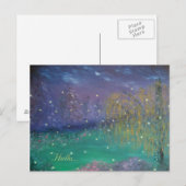 Hallo Postkarte (Vorne/Hinten)