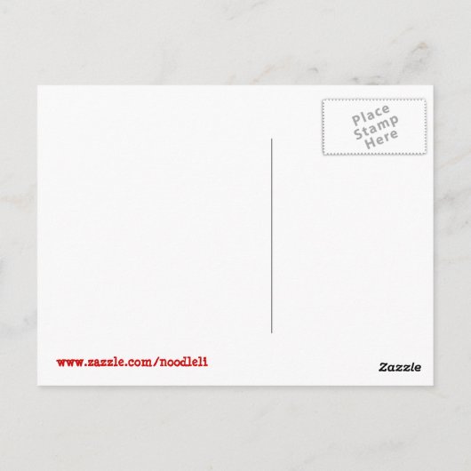 Hallo! Postkarte (Rückseite)