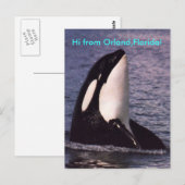 Hallo Postkarte (Vorne/Hinten)