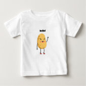 Hallo Potato Baby T-shirt (Vorderseite)