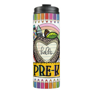 Hallo Pre-K Lehrer Bewertung Thermal Tumbler Thermosbecher
