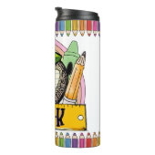 Hallo Pre-K Lehrer Bewertung Thermal Tumbler Thermosbecher (Nach rechts gedreht)